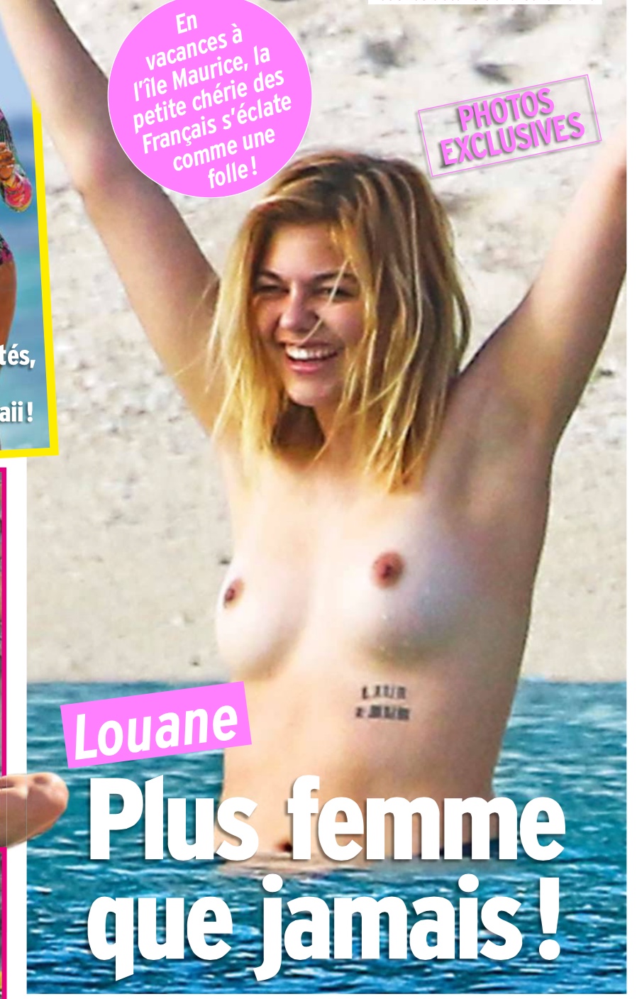 Louane tout nue