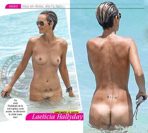 Toutes Les Photos De Laeticia Hallyday Nue Et Seins Nus Whassup