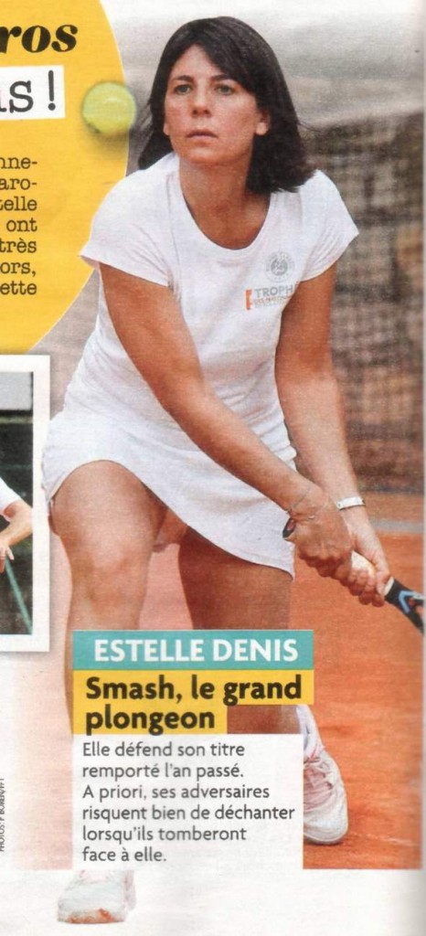 Estelle Denis nue. 