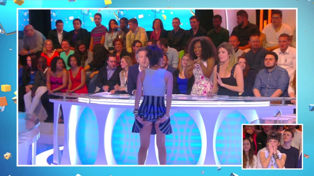 Oops la culotte d’Erika Moulet dans TPMP