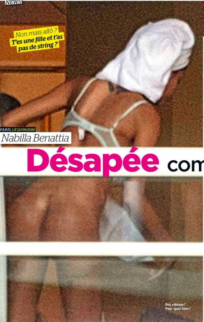 Des photos de Nabilla Benattia nue dans public